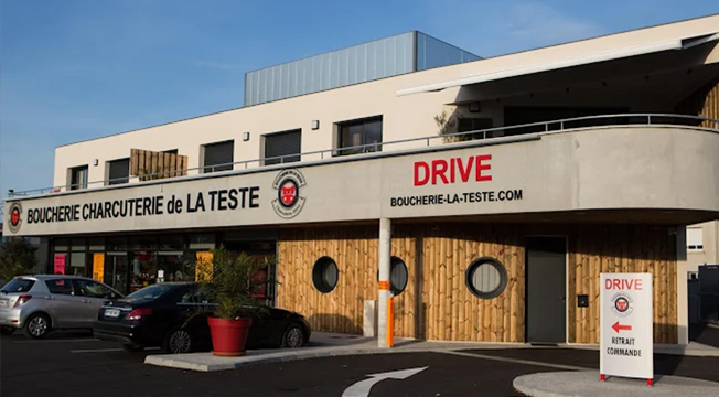 devanture Boucherie de la Teste devanture Boucherie de la Teste