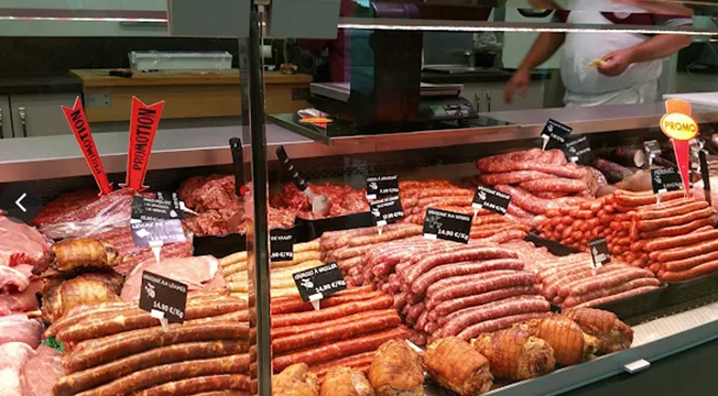 vitrine Boucherie de la Teste vitrine Boucherie de la Teste